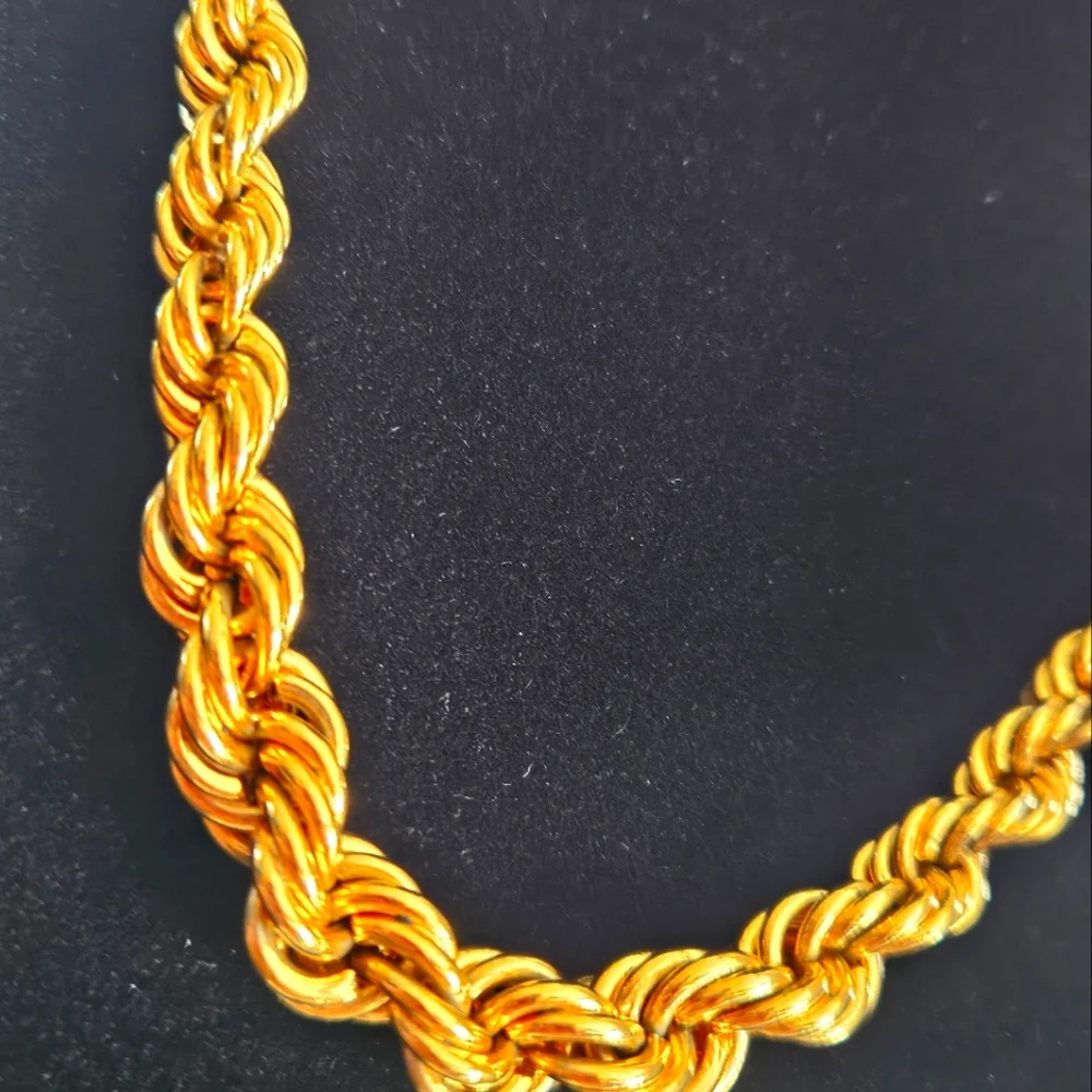 Napier Gold Rope Chain - Picture 3 of 9